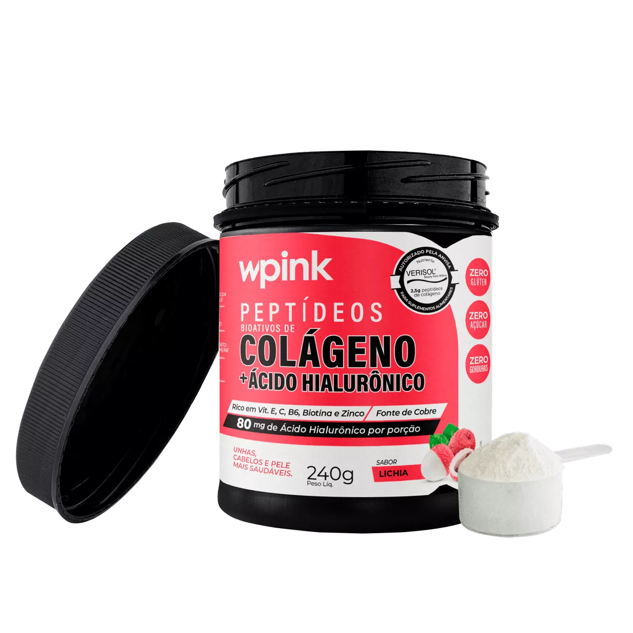 colágeno de lichia - 240g - the supply - Imagem 5