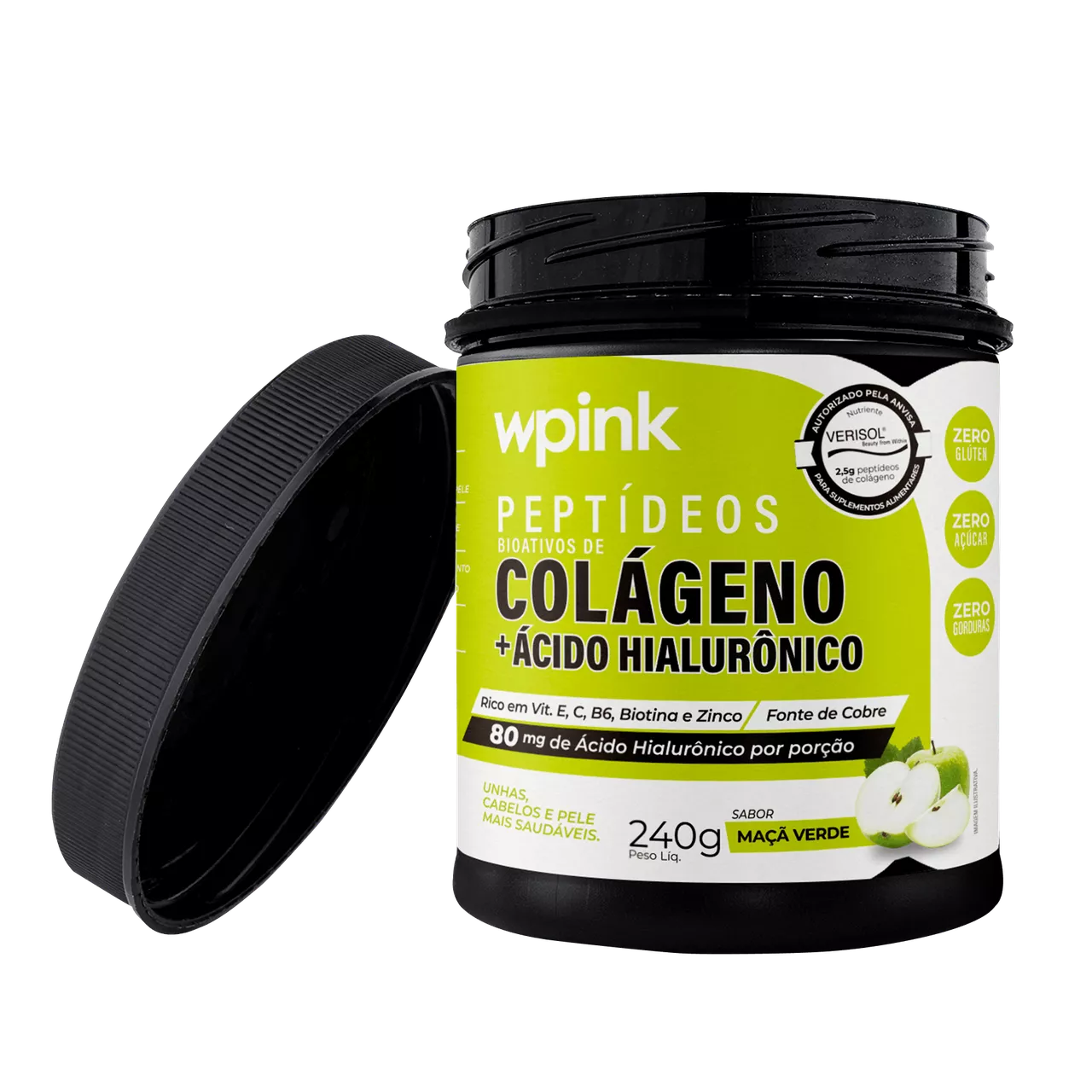 colágeno de maçã verde - 240g - the supply - Imagem 3