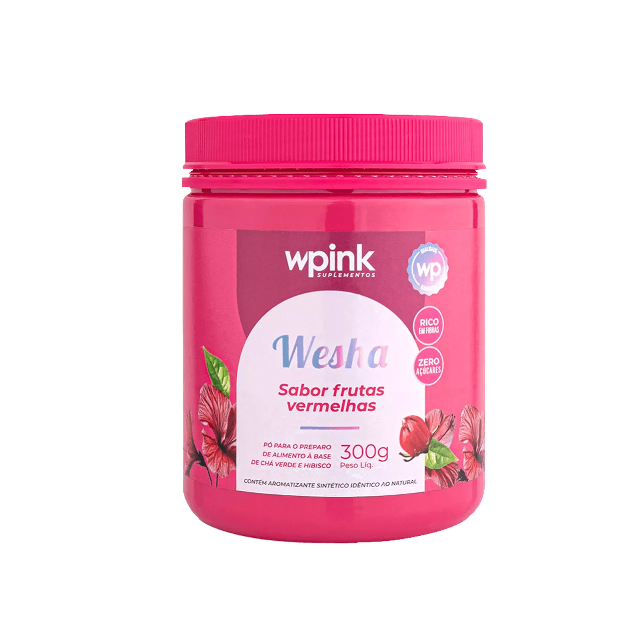 wesha chá verde e hibisco - 300g